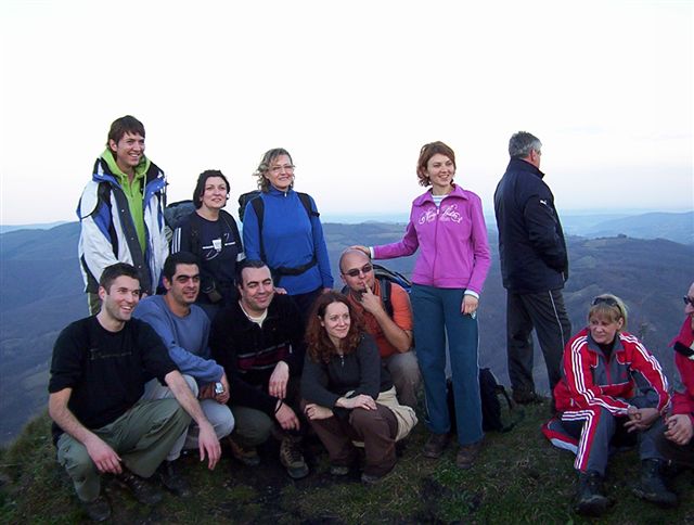Deo grupe na vrhu Ostrovice